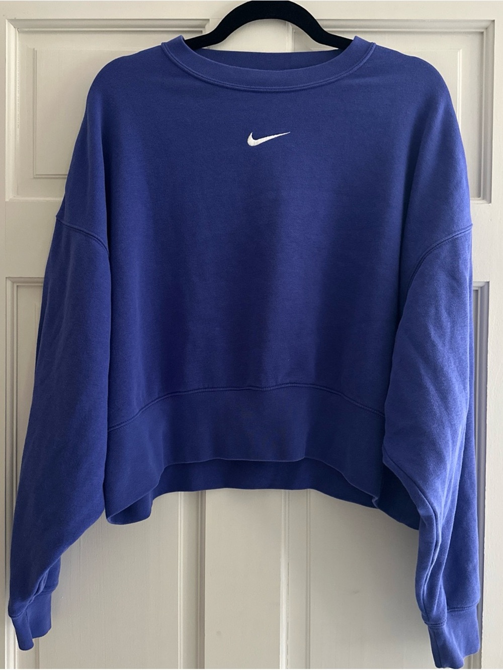 Nike Cropped Oversized Phoenix Fleece Sweatshirt Size XS